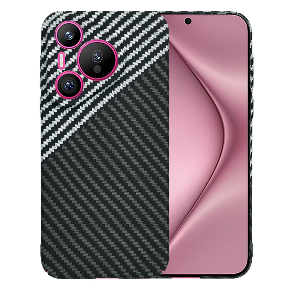 Pouzdro pro Huawei Pura 70, Techsuit, Carbonite FiberShell, Černo-šedé