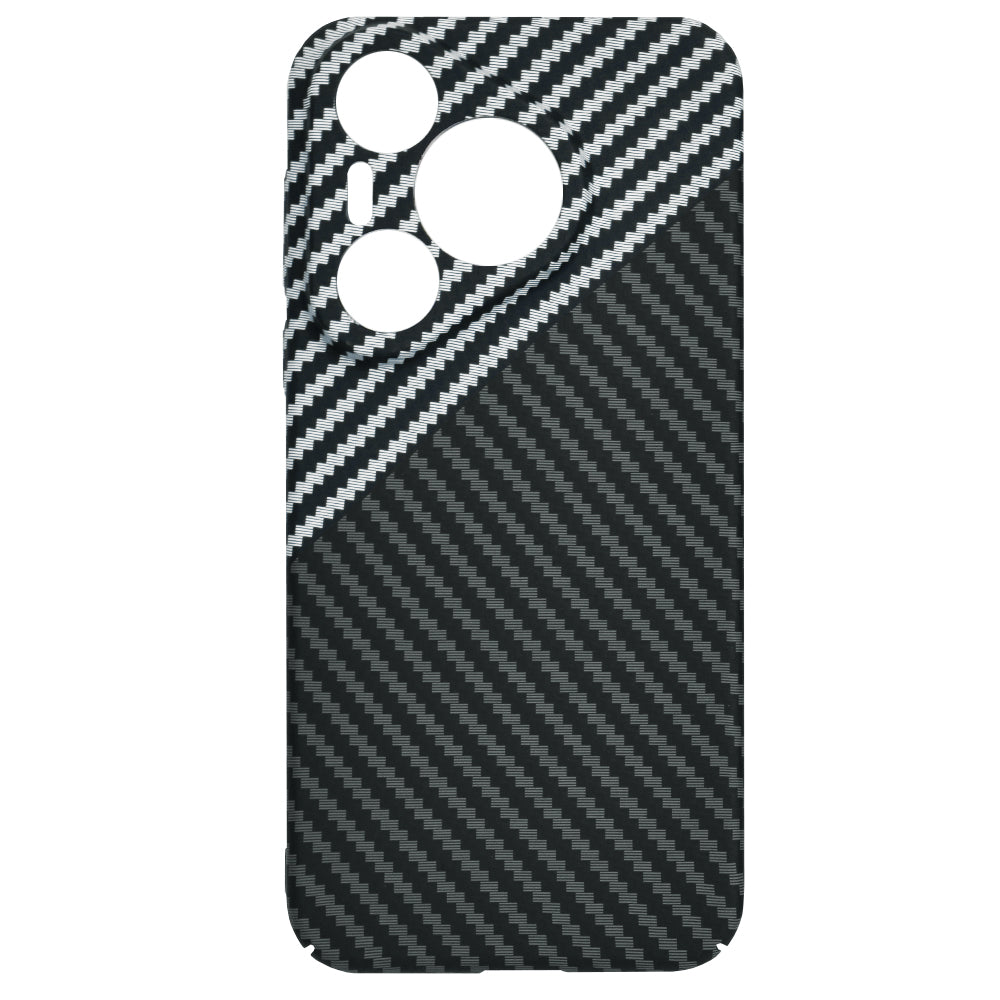 Pouzdro pro Huawei Pura 70, Techsuit, Carbonite FiberShell, Černo-šedé