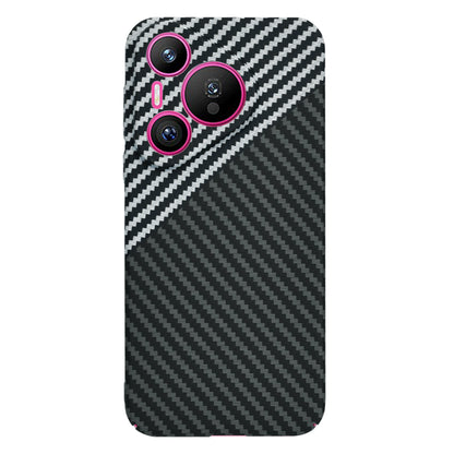 Pouzdro pro Huawei Pura 70, Techsuit, Carbonite FiberShell, Černo-šedé