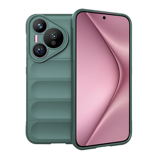 Pouzdro pro Huawei Pura 70, Techsuit, Magic Shield, Zelené