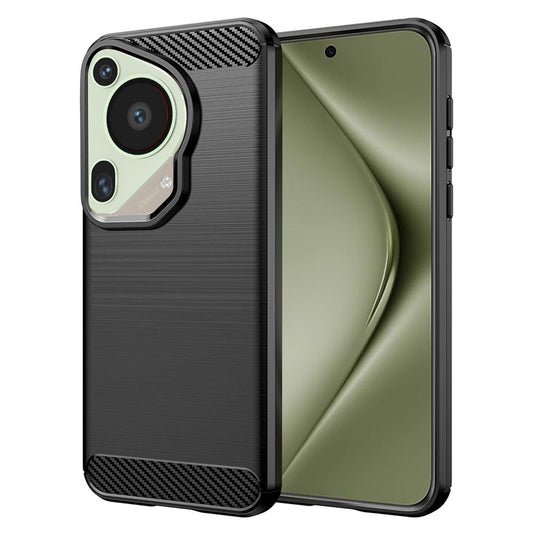 Pouzdro pro Huawei Pura 70 Ultra, Techsuit, Carbon, Černé