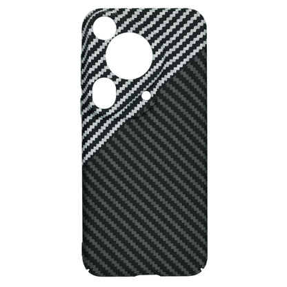 Pouzdro pro Huawei Pura 70 Ultra, Techsuit, Carbonite FiberShell, Černo-šedé