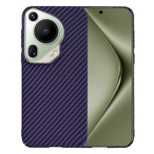 Pouzdro pro Huawei Pura 70 Ultra, Techsuit, Carbonite FiberShell, Fialové