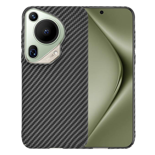 Pouzdro pro Huawei Pura 70 Ultra, Techsuit, Carbonite FiberShell, Černé