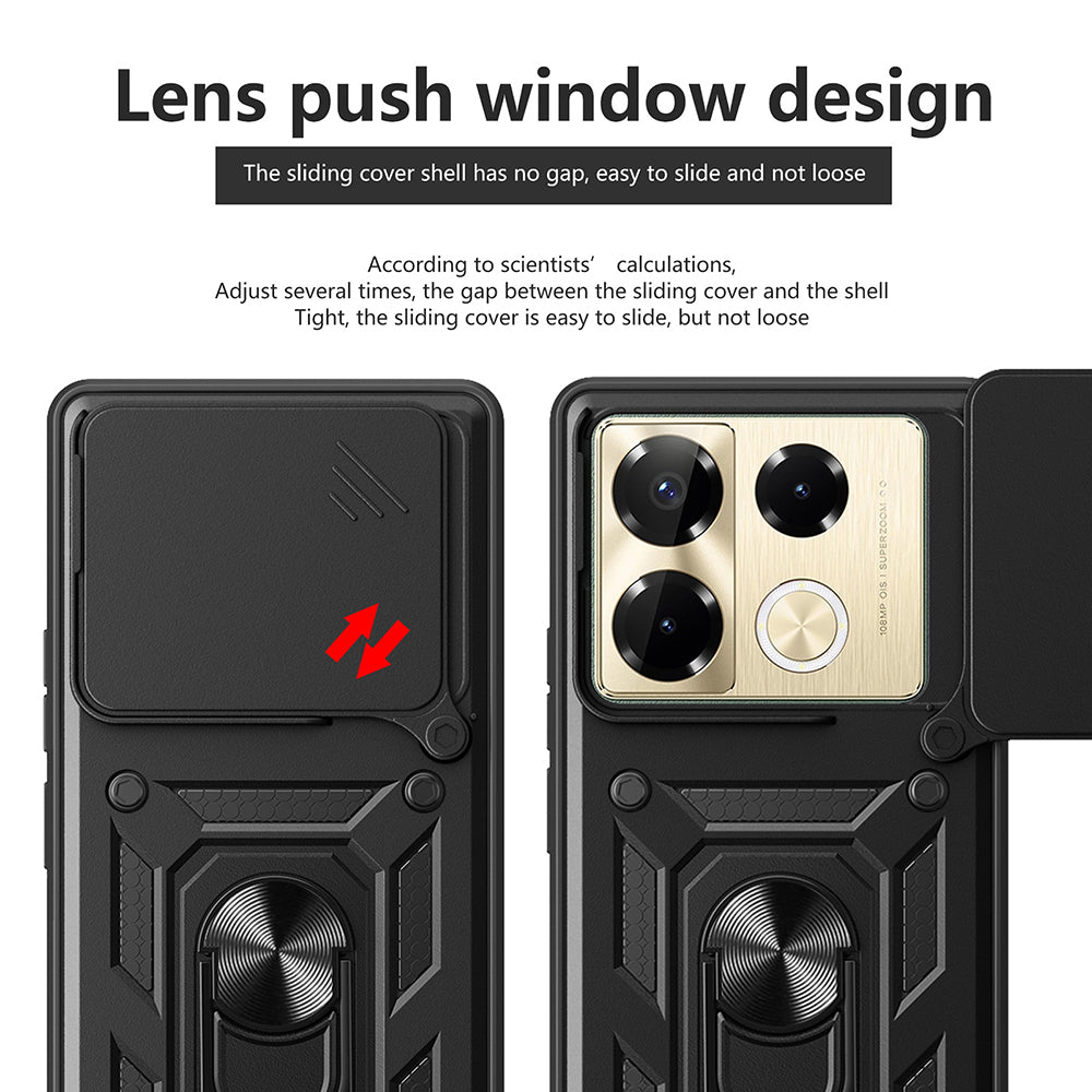 Pouzdro pro Infinix Note 40 Pro+, Techsuit, CamShield, modré