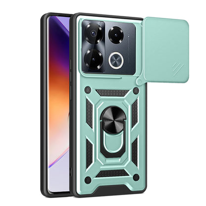 Pouzdro pro Infinix Note 40 Pro+, Techsuit, CamShield, zelené