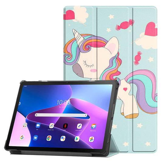 Pouzdro pro Lenovo Idea Tab 11, Techsuit, FoldPro Unicorn, vícebarevné