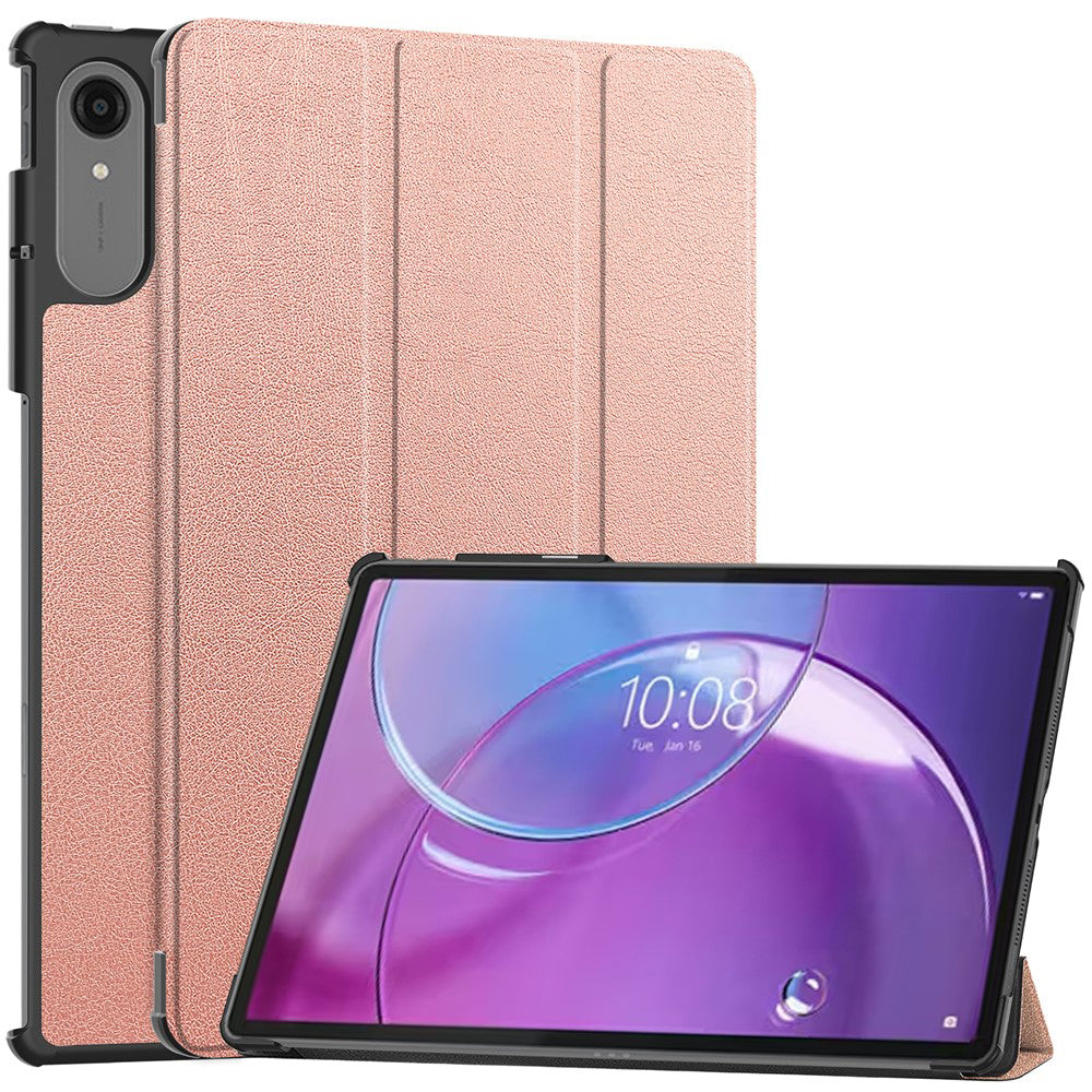 Pouzdro pro Lenovo Idea Tab Pro Gen 2, Techsuit, FoldPro, Růžovo-zlaté