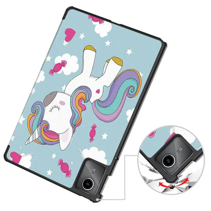 Pouzdro pro Lenovo Tab M11, Techsuit, FoldPro Unicorn, vícebarevné