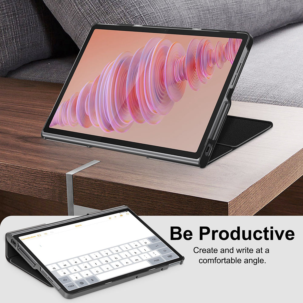 Pouzdro pro Lenovo Tab Plus 11,5 palce, Techsuit, FoldPro, Černé