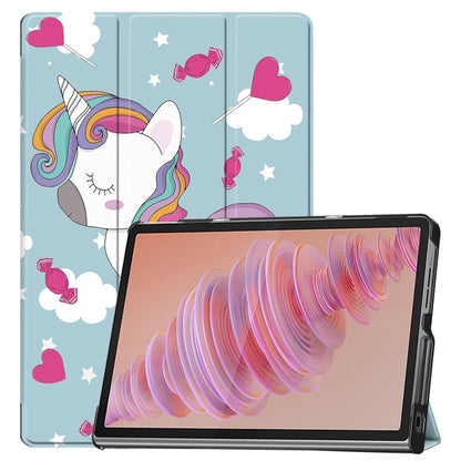 Pouzdro pro Lenovo Tab Plus 11,5 palce, Techsuit, FoldPro Unicorn, vícebarevné