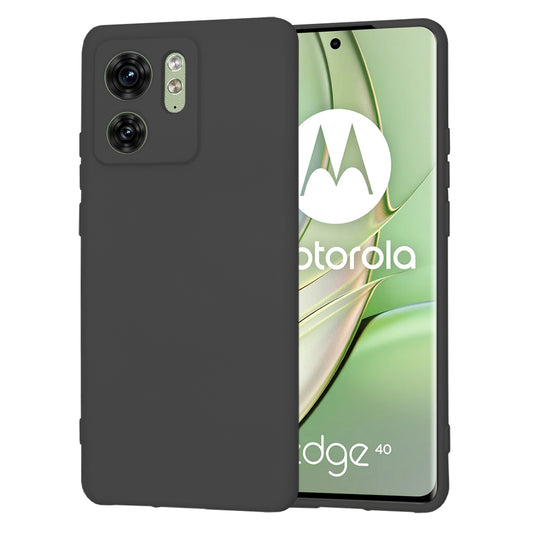 Pouzdro pro Motorola Edge (2023) / Edge 40, Techsuit, SoftFlex, Černé