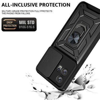 Pouzdro pro Motorola Edge 30 Fusion, Techsuit, CamShield, Černé