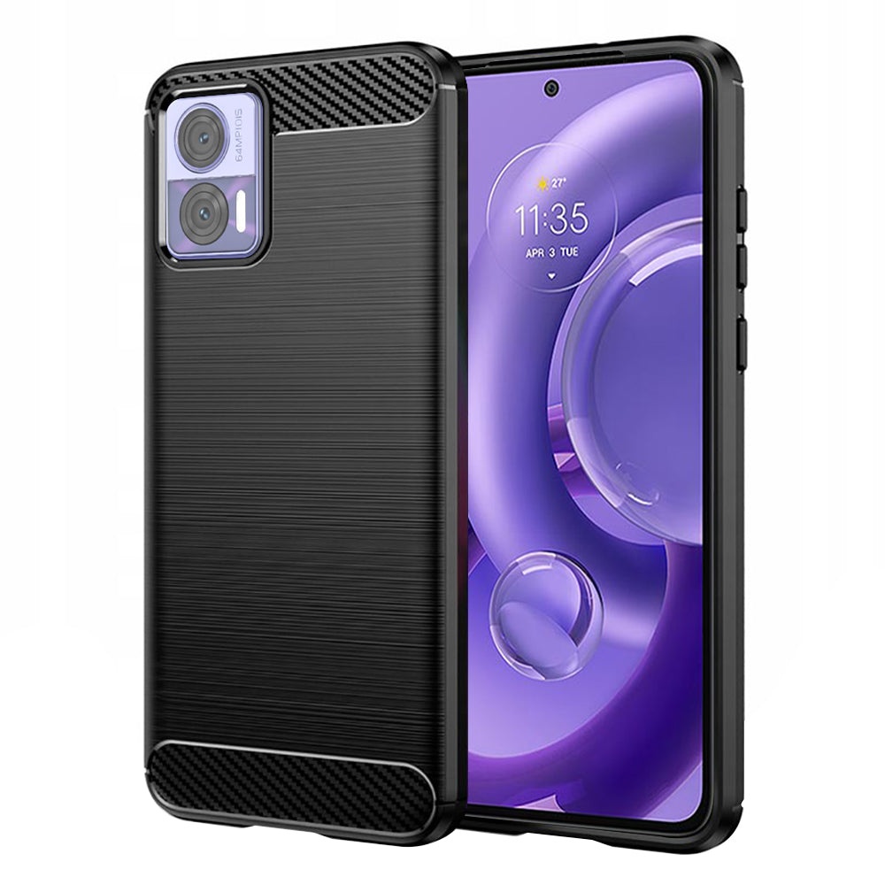 Pouzdro pro Motorola Edge 30 Neo, Techsuit, Carbon, Černé