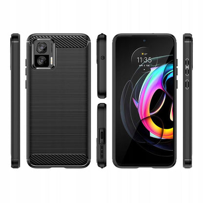 Pouzdro pro Motorola Edge 30 Neo, Techsuit, Carbon, Černé