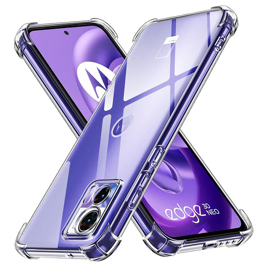 Pouzdro pro Motorola Edge 30 Neo, Techsuit, Shockproof Clear, Průhledné