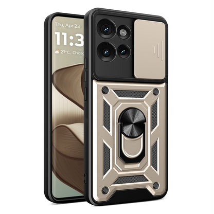 Pouzdro pro Motorola Edge 50 Fusion, Techsuit, CamShield, Zlaté