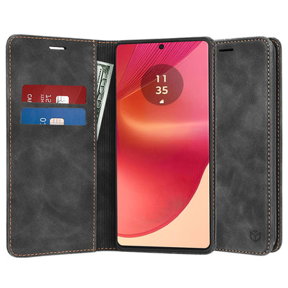 Pouzdro pro Motorola Edge 50 Fusion, Techsuit, Confy, Černá