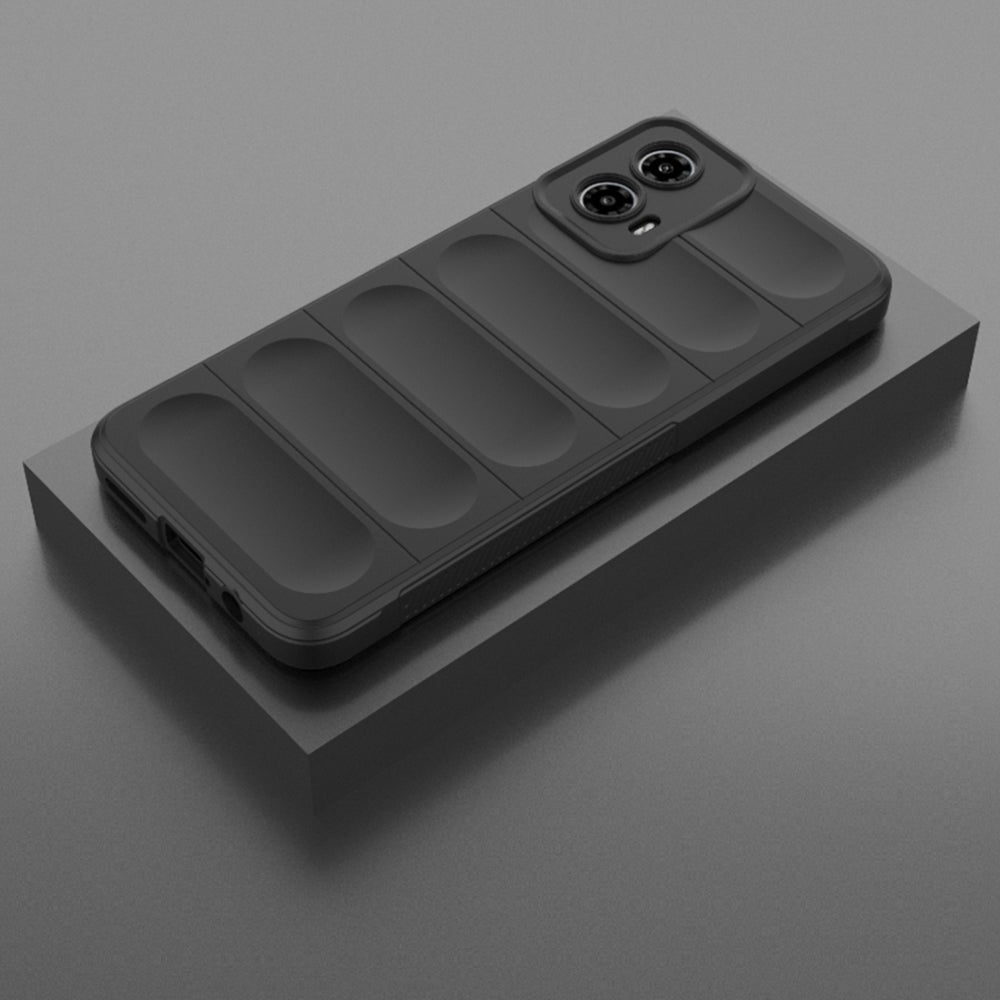 Pouzdro pro Motorola Edge 50 Fusion, Techsuit, Magic Shield, Černé