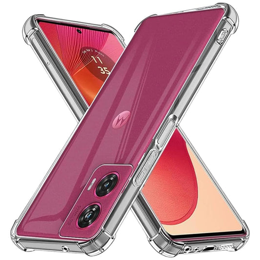 Pouzdro pro Motorola Edge 50 Fusion, Techsuit, Odolné proti nárazům, Průhledné