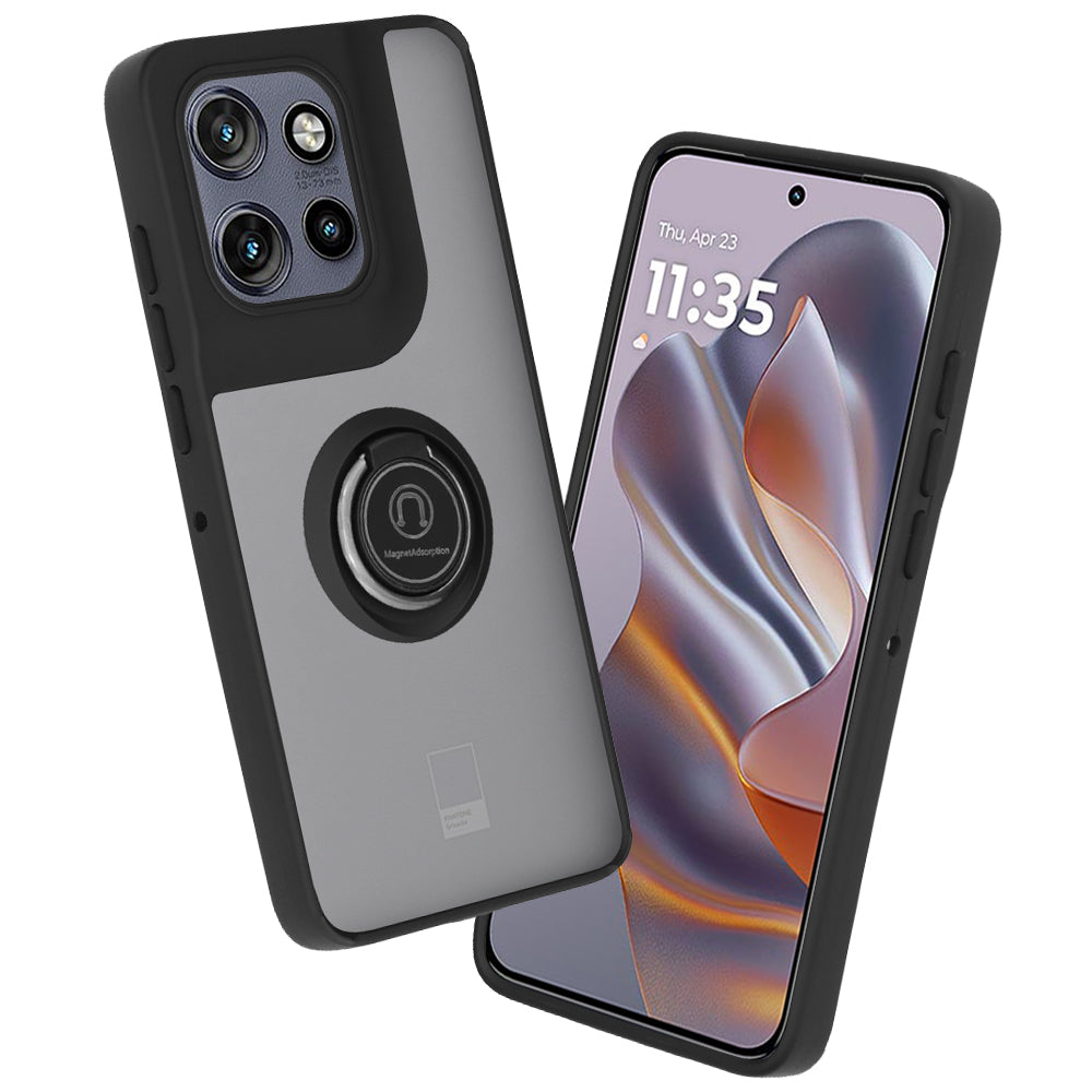 Pouzdro pro Motorola Edge 50 Neo, Techsuit, Glinth, Černé