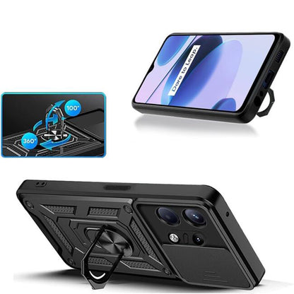 Pouzdro pro Motorola Edge 50 Pro, Techsuit, CamShield, modré
