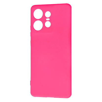 Case for Motorola Edge 50 Pro, Techsuit, SoftFlex, Dark Pink