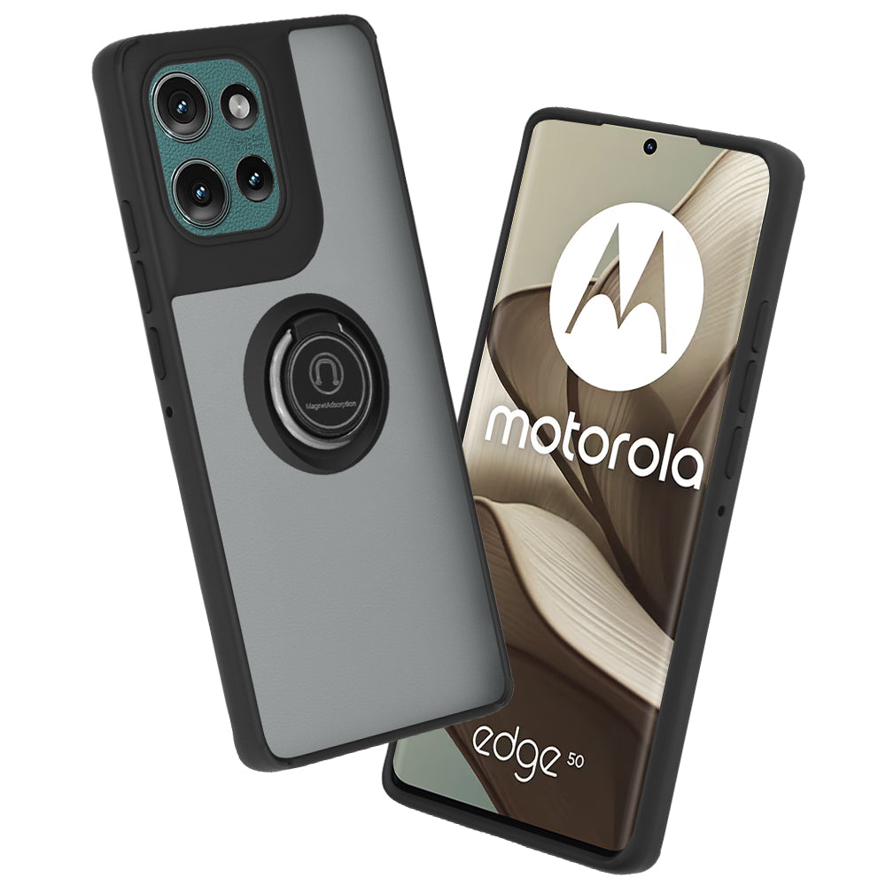 Pouzdro pro Motorola Edge 50, Techsuit, Glinth, Černé