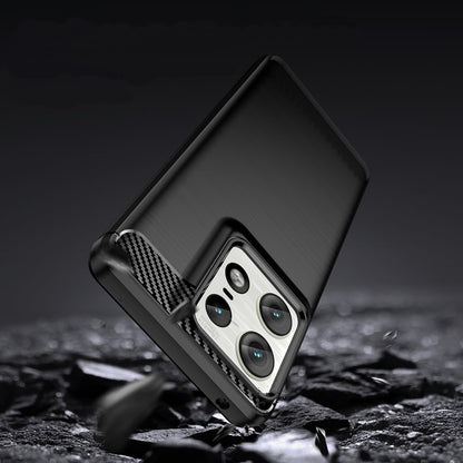 Pouzdro pro Motorola Edge 50 Ultra, Techsuit, Carbon, Černé