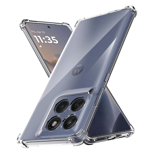 Pouzdro pro Motorola Edge 60 Fusion / Edge 60, Techsuit, nárazuvzdorné průhledné, transparentní