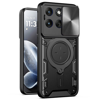Pouzdro pro Motorola Edge 70 Fusion, Techsuit, CamGuard Pro, Černá