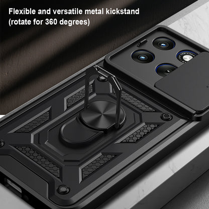 Pouzdro pro Motorola Edge 70 Fusion, Techsuit, CamShield, Modrá