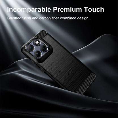 Pouzdro pro Motorola Edge 70 Fusion, Techsuit, Carbon, Černá