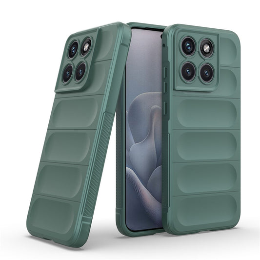 Pouzdro pro Motorola Edge 70 Fusion, Techsuit, Magic Shield, Zelené