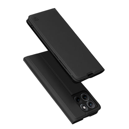 Case for Motorola Edge 70 Fusion, Techsuit, Magskin Book, Black