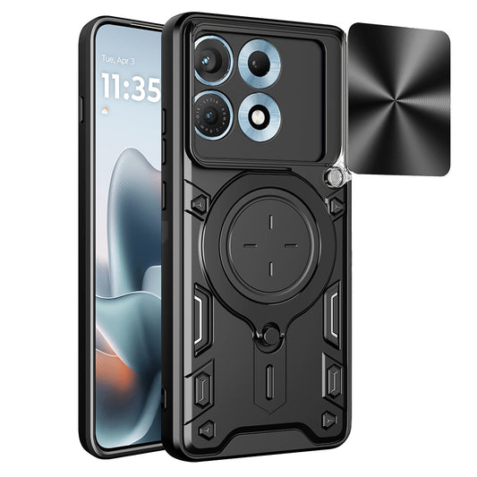 Pouzdro pro Motorola Edge 70 Max, Techsuit, CamGuard Pro, Černé