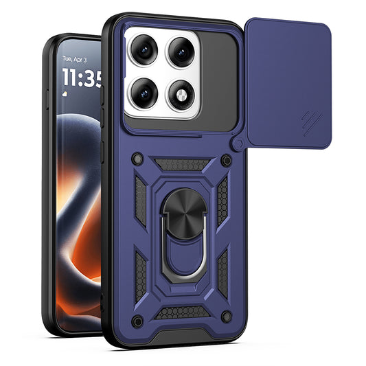 Pouzdro pro Motorola Edge 70 Pro, Techsuit, CamShield, Modré