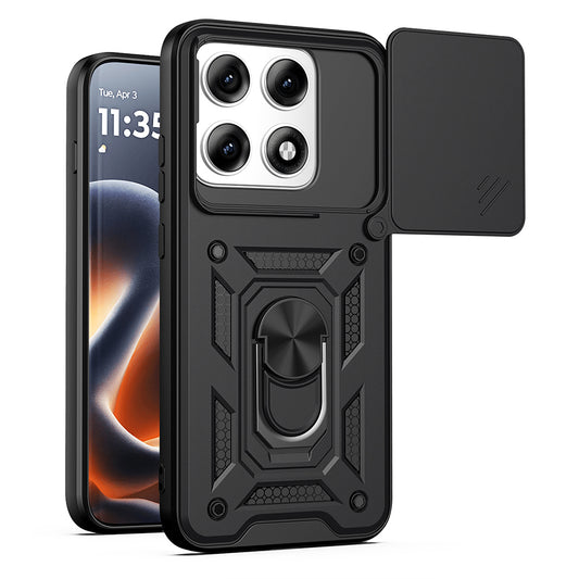 Pouzdro pro Motorola Edge 70 Pro, Techsuit, CamShield, Černá