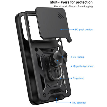 Pouzdro pro Motorola Edge 70 Pro, Techsuit, CamShield, Zelené