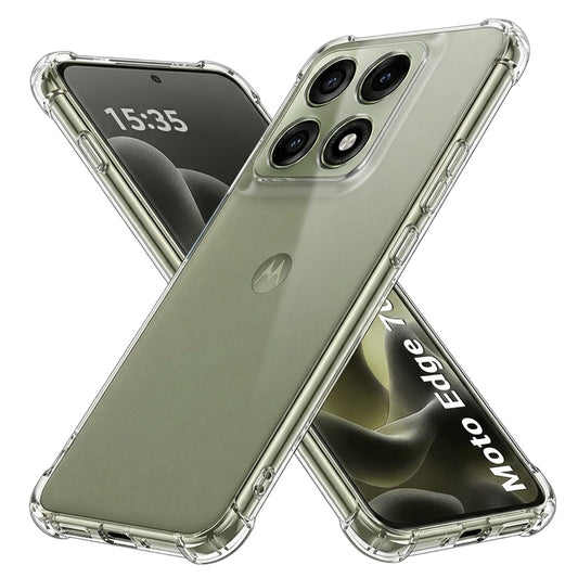 Pouzdro pro Motorola Edge 70 Pro, Techsuit, Shockproof Clear, Průhledné
