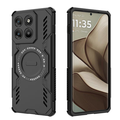 Pouzdro pro Motorola Edge 70, Techsuit, ArmorMag, Modrá