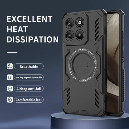 Pouzdro pro Motorola Edge 70, Techsuit, ArmorMag, Černá