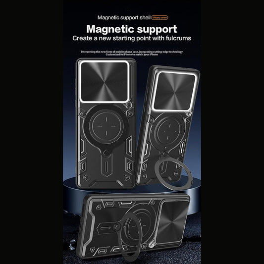 Pouzdro pro Motorola Edge 70, Techsuit, CamGuard Pro, Modrá