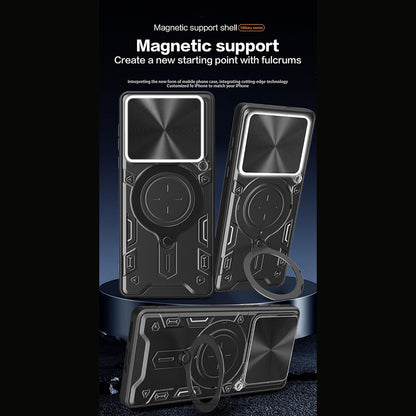 Pouzdro pro Motorola Edge 70, Techsuit, CamGuard Pro, Fialové