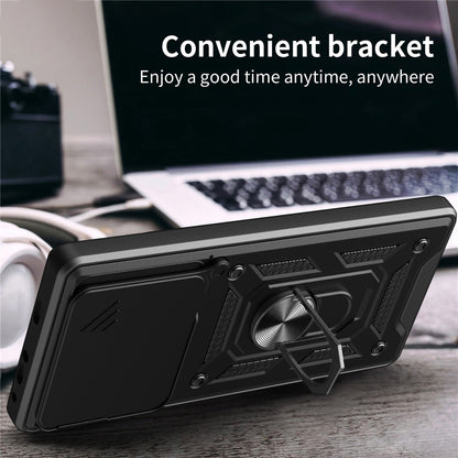 Pouzdro pro Motorola Edge 70, Techsuit, CamShield, Modrá