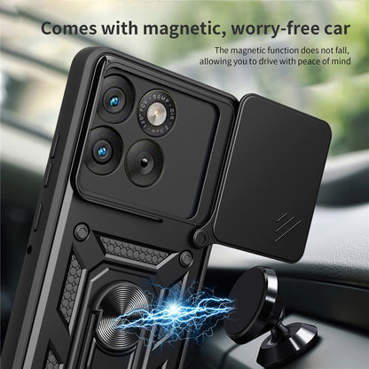 Pouzdro pro Motorola Edge 70, Techsuit, CamShield, Modrá