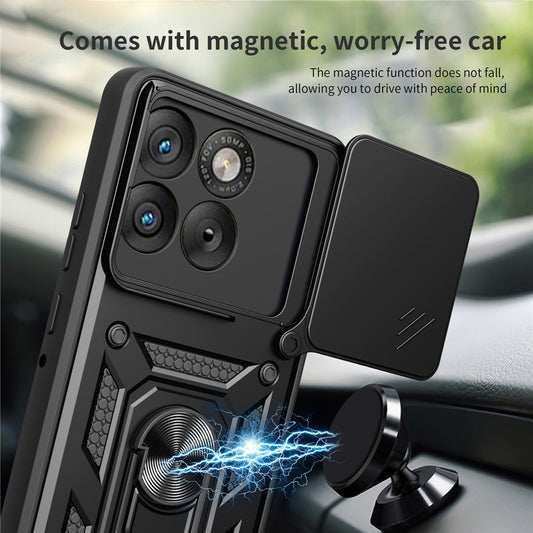 Pouzdro pro Motorola Edge 70, Techsuit, CamShield, Zlaté