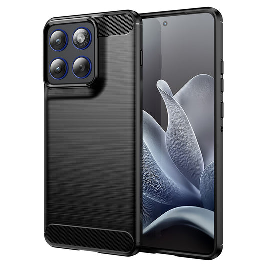 Pouzdro pro Motorola Edge 70, Techsuit, Carbon, Černá