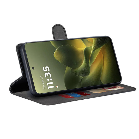 Pouzdro pro Motorola Edge 70, Techsuit, Diary Book, Černá