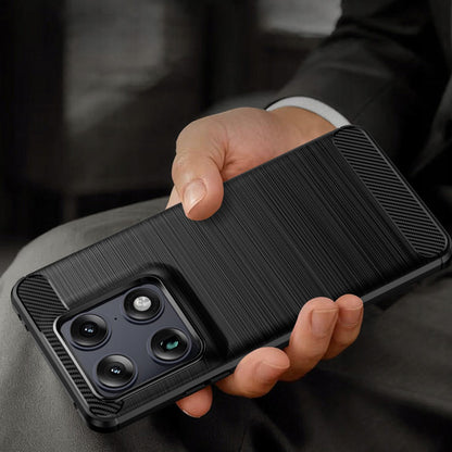 Pouzdro pro Motorola Edge 70 Ultra / Signature, Techsuit, Carbon, Černá